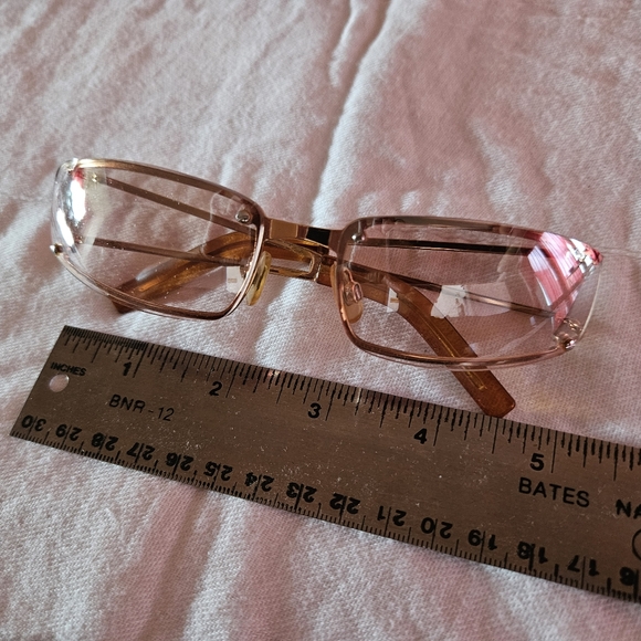Woman's Pink Gold tinted Sunglasses - Picture 5 of 7
